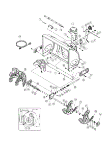 Auger & Housing Assembly parts for Craftsman Snow Thrower 247.886911 / 2010 from AppliancePartsPros.com