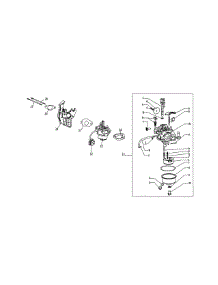 270-Su-11 Carburetor Assembly parts for Craftsman Snow Thrower 247.886912 / 2011 from AppliancePartsPros.com
