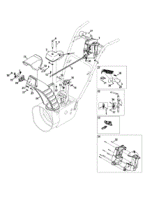 Chute Control parts for Craftsman Snow Thrower 247.886914 / 2013 from AppliancePartsPros.com