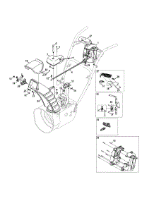 Chute Control parts for Craftsman Snow Thrower 247.88694 / 2014 from AppliancePartsPros.com
