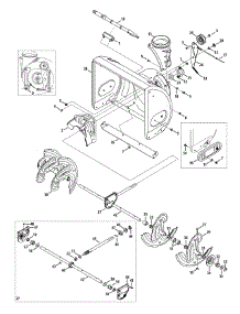 Augers & Housing parts for Craftsman Snow Thrower 247.886940 / 2015 from AppliancePartsPros.com