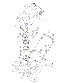 General Assembly parts for Craftsman Snow Thrower 247.88704 / 2008 from AppliancePartsPros.com