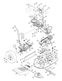 Drive Assembly parts for Craftsman Self-Propelled Walk-Behind Mower 247.887330 / 2008 from AppliancePartsPros.com