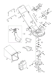 General Assembly parts for Craftsman Self-Propelled Walk-Behind Mower 247.887760 / 2010 from AppliancePartsPros.com