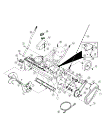 Auger Assembly parts for Craftsman Snow Thrower 247.887801 / 2011 from AppliancePartsPros.com