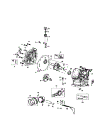 370-Ju-11 Crankcase parts for Craftsman Snow Thrower 247.88782 / 2011 from AppliancePartsPros.com