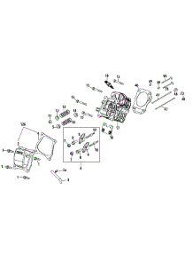 165-Sub-11 Cylinder Head parts for Craftsman Snow Thrower 247.88787 / 2011 from AppliancePartsPros.com