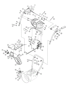 Handle & Panel Assembly parts for Craftsman Snow Thrower 247.88830 / 2009 from AppliancePartsPros.com