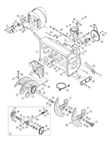 General Assembly parts for Craftsman Snow Thrower 247.88833 / 2008 from AppliancePartsPros.com