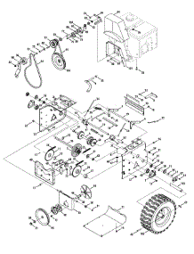 Drive Assembly parts for Craftsman Snow Thrower 247.88846 / 2009 from AppliancePartsPros.com
