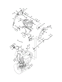 Handle & Chute Assembly parts for Craftsman Snow Thrower 247.88848 / 2010 from AppliancePartsPros.com