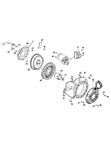490-Sua Starter & Blower Housing parts for Craftsman Snow Thrower 247.88848 / 2011 from AppliancePartsPros.com