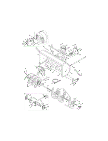 Auger & Housing parts for Craftsman Snow Thrower 247.88848 / 2011 from AppliancePartsPros.com
