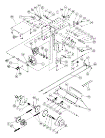 Frame Assembly parts for Craftsman Snow Thrower 247.888500 / 1998 from AppliancePartsPros.com