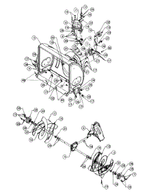 Blower Housing parts for Craftsman Snow Thrower 247.888510 / 1999 from AppliancePartsPros.com