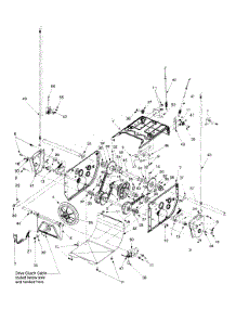 Frame Assembly-Sears parts for Craftsman Snow Thrower 247.888520 / 1999 from AppliancePartsPros.com