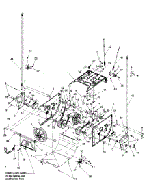 Frame Assembly parts for Craftsman Snow Thrower 247.888530 / 1999 from AppliancePartsPros.com