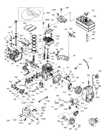 Engine 143.999005 parts for Craftsman Snow Thrower 247.888530 / 2003 from AppliancePartsPros.com