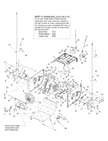 Gear Drive parts for Craftsman Snow Thrower 247.888531 / 2004 from AppliancePartsPros.com