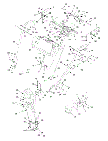 Handle Assembly parts for Craftsman Snow Thrower 247.888540 / 2000 from AppliancePartsPros.com
