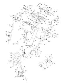 Handle Assembly parts for Craftsman Snow Thrower 247.888540 / 2001 from AppliancePartsPros.com