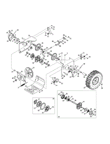 Drive Assembly parts for Craftsman Snow Thrower 247.888700 / 2015 from AppliancePartsPros.com