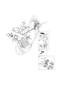 Chute Control parts for Craftsman Snow Thrower 247.888740 / 2015 from AppliancePartsPros.com