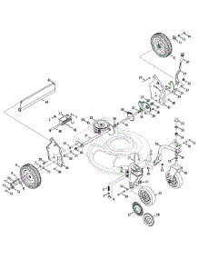 Drive Assembly parts for Craftsman Self-Propelled Walk-Behind Mower 247.889210 / 2008 from AppliancePartsPros.com