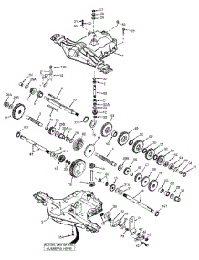 Transmission parts for Craftsman Self-Propelled Walk-Behind Mower 247.889330 / 2007 from AppliancePartsPros.com
