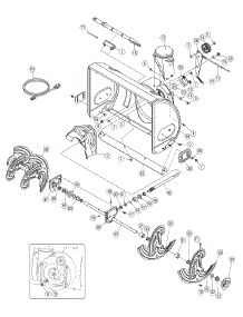 General Assembly parts for Craftsman Snow Thrower 247.88955 / 2008 from AppliancePartsPros.com