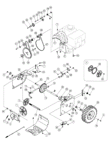 Drive Assembly parts for Craftsman Snow Thrower 247.889571 / 2011 from AppliancePartsPros.com