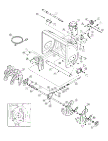 General Assembly parts for Craftsman Snow Thrower 247.889701 / 2008 from AppliancePartsPros.com