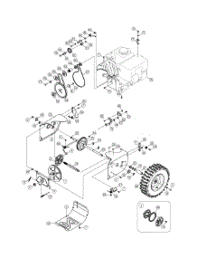 Drive Assembly parts for Craftsman Snow Thrower 247.889702 / 2010 from AppliancePartsPros.com