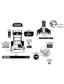 Label Map parts for Craftsman Snow Thrower 247.889703 / 2012 from AppliancePartsPros.com
