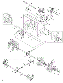 Auger & Housing parts for Craftsman Snow Thrower 247.88972 / 2014 from AppliancePartsPros.com