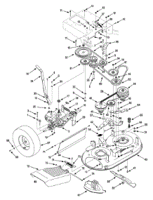 Drive Assembly parts for Craftsman Self-Propelled Walk-Behind Mower 247.889980 / 2009 from AppliancePartsPros.com