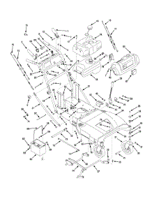 General Assembly parts for Craftsman Self-Propelled Walk-Behind Mower 247.889981 / 2011 from AppliancePartsPros.com