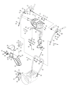 Handle Assembly parts for Craftsman Snow Thrower 247.88999 / 2008 from AppliancePartsPros.com