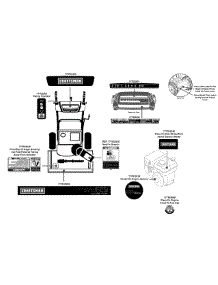 Label Map parts for Craftsman Snow Thrower 247.985360 / 2013 from AppliancePartsPros.com