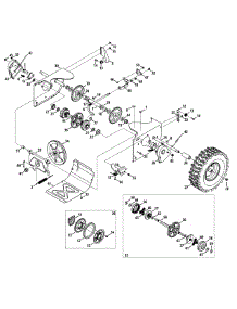 Drive parts for Craftsman Snow Thrower 247.985370 / 2013 from AppliancePartsPros.com