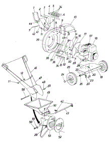 Parts parts for Craftsman Chipper-Shredder & Vac 249-650 from AppliancePartsPros.com