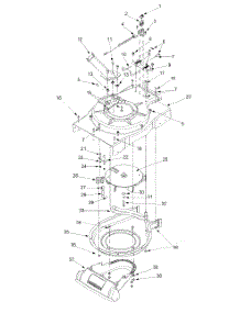 Impeller Assembly parts for Craftsman Chipper-Shredder & Vac 24A-031E099 / 2000 from AppliancePartsPros.com
