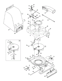 Impeller & Bag parts for Craftsman Chipper-Shredder & Vac 24A-070H799 / 2014 from AppliancePartsPros.com