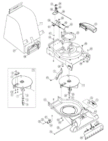 Impeller Assembly parts for Craftsman Chipper-Shredder & Vac 24A-070H799 / 2005-2 from AppliancePartsPros.com