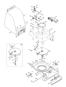 Impeller Assembly parts for Craftsman Chipper-Shredder & Vac 24A-070J799 / 2008 from AppliancePartsPros.com