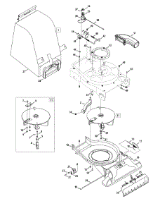 Impeller Assembly parts for Craftsman Chipper-Shredder & Vac 24A-070J799 / 2009 from AppliancePartsPros.com