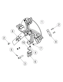 Impeller Assembly parts for Craftsman Chipper-Shredder & Vac 24A-414F799 / 2006 from AppliancePartsPros.com