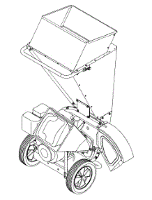 Image_View parts for Craftsman Chipper-Shredder & Vac 24A-424F799 / 2005 from AppliancePartsPros.com