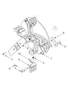 Impeller parts for Craftsman Chipper-Shredder & Vac 24A-424F799 / 2005 from AppliancePartsPros.com