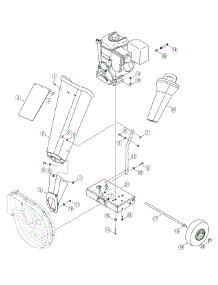 General Assembly parts for Craftsman Chipper-Shredder & Vac 24A-464G799 / 2008 from AppliancePartsPros.com